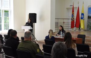 В Крупках провели семинар по вопросам межведомственного взаимодействия в сфере работы с обязанными лицами