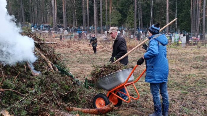В Крупском районе полным ходом идет месячник по наведению порядка на земле