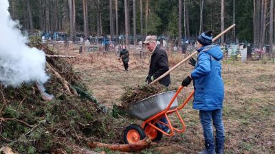 В Крупском районе полным ходом идет месячник по наведению порядка на земле