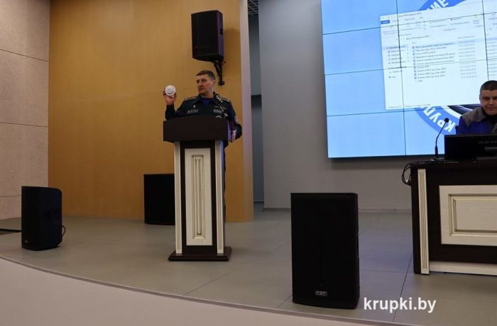 Начальник Крупского РОЧС встретился с коллективом Крупское УМГ