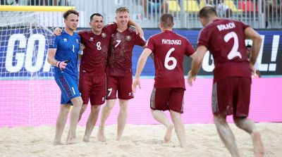 Иранцы будут соперниками белорусов в 1/4 финала ЧМ по пляжному футболу