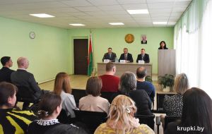 Оборонительную мощь белорусской армии и патриотизм в современных условиях обсудили в КУП &laquo;Жилтеплострой&raquo;