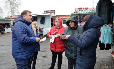На Крупщине продолжается акция «Избиратель, все в твоих руках!»