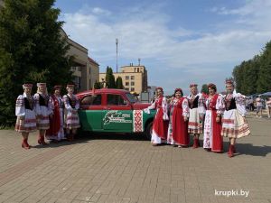 Крупчане принимали участие в «Дрибинских торжках»