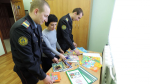 Крупский отдел Департамента охраны принял участие в благотворительной акции «Милосердие»