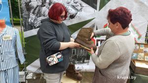 Выстава Крупскага гісторыка-краязнаўчага музея працуе на фестывалі ў Маладзечне