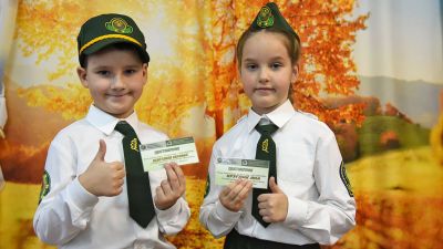 Воспитанники городского детского сада № 2 получили удостоверения юных лесоводов