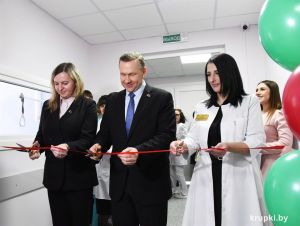 После ремонта открыто инфекционное отделение Крупской ЦРБ