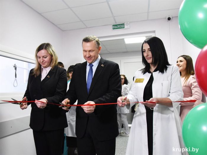 После ремонта открыто инфекционное отделение Крупской ЦРБ