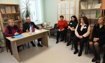 Профсоюзный прием провели в средней школе № 1