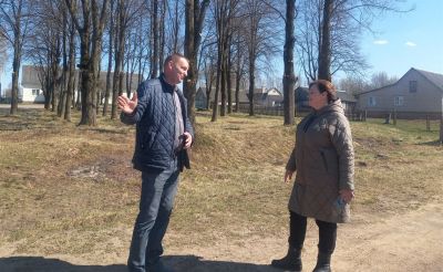 Побывали в рейде со специалистами РЦГиЭ в агрогородке Гапоновичи