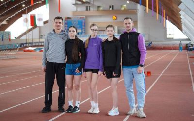 Крупчане заняли 1-е общекомандное место на чемпионате области по легкой атлетике в помещении