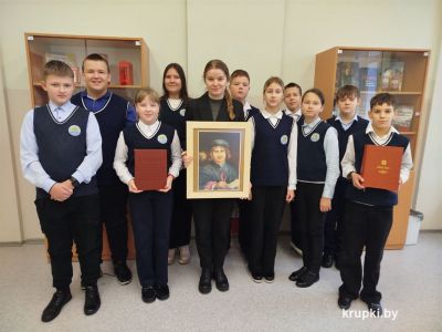 У мастацкай галерэі прадстаўлены дакладныя копіі прац Францыска Скарыныа