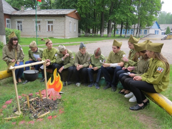 В Крупках прошел районный этап республиканской военно-патриотической игры «Зарница»