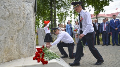 К памятникам и монументам Крупщины возложены цветы (фото)